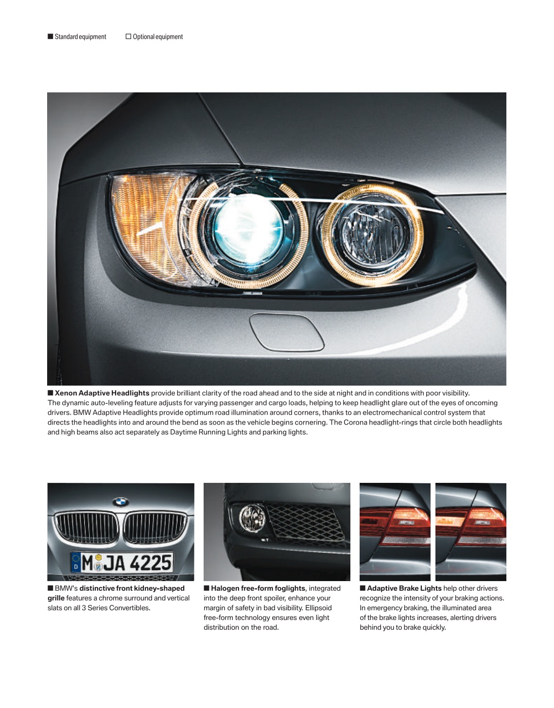 2009 BMW 3-Series Convertible Brochure Page 3